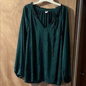 Maurices Deep Green Blouse